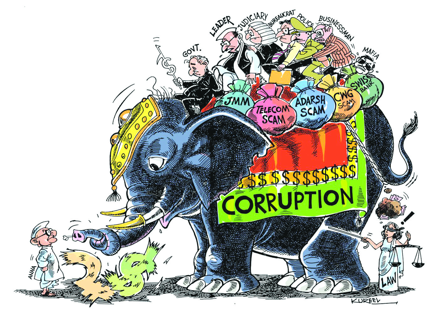 ಭ್ರಷ್ಷ ರಾಜಕಾರಣಿಗಳಿಗೆ 12 ಪ್ರಶ್ನೆಗಳು